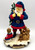 Atlanta Braves MLB Baseball Rare Collectible Christmas Santa's Friend Figurine