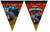 Mudslinger Monster Truck Birthday Party Decoration Pennant Banner