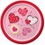 Frosted Fun Valentine's Day Holiday Party 7" Dessert Plates