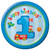 Fun at One Boy 1st Birthday Party 9" Dinner Plates