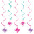 Turning One Girl 1st Birthday Party Decoration Dizzy Danglers