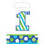 Sweet Stripes Boy 1st Birthday Party Favor Sacks Loot Bags