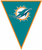 Miami Dolphins NFL Football Sports Party Pennant Flag Banner Decoration