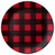 Buffalo Plaid Check Party 9" Dinner Plates