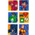 Justice League Rescue Birthday Party Favor Sticker Sheets