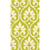 Natural Damask Eco Party Guest Towels