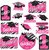 Zebra Party Graduation Party Decoration Cutouts