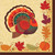 Thanksgiving Holiday Party Bulk Beverage Napkins