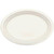 Sugar Cane White Eco Party Bulk 12.25" x 10" Oval Platters