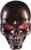 Bronze Skull Plastic Mask Skeleton Fancy Dress Up Halloween Costume Accessory