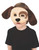 Puppy Plush Mask Dog Pet Animal Fancy Dress Halloween Child Costume Accessory