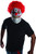 Skullie Mask Clown Circus Carnival Fancy Dress Up Halloween Costume Accessory