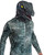 Blue Velociraptor Mask Jurassic World Fallen Kingdom Deluxe Adult Costume Accessory