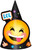 LOL Emoji Emoticons Cute Kids Birthday Party Favor Cone Hats
