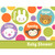 Baby Animal Dots Polka Safari Farm Baby Shower PartyInvitations w/Envelopes