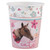 Beautiful Horses Rachael Hale Animal Pet Kids Birthday Party 9 oz. Paper Cups