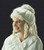 Colonial Woman Wig White Fancy Dress Halloween Deluxe Adult Costume Accessory