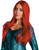 Mera Wig Aquaman Movie DC Comics Fancy Dress Halloween Adult Costume Accessory