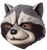 Rocket Raccoon Mask Avengers Endgame Fancy Dress Up Halloween Costume Accessory