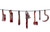Bloody Weapon Mess Haunted House Carnival Halloween Party Decoration Garland