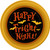 Happy Fright Night Haunted House Carnival Halloween Party 9" Dinner Plates