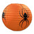 Orange Spider Haunted House Halloween Carnival Party Decoration Paper Lanterns