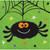 Happy Haunts Spider Haunted House Carnival Halloween Party Beverage Napkins