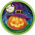 October Eve Haunted House Pumpkin Halloween Party 7" Paper Dessert Plates