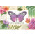 In The Garden Butterfly Flower Floral Theme Party Invitations w/Envelopes