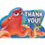 Finding Dory Nemo Disney Pixar Movie Kids Birthday Party Thank You Notes Cards