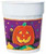 Harvest Pumpkin Halloween Party Favor 16 oz. Plastic Cup