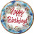 Frosted Cake Food Dessert Bright Colors Birthday Party 7" Paper Dessert Plates