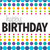 Birthday Pop Modern Polka Dots Bright Adult Kids Party Paper Beverage Napkins