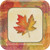 Burnished Leaves Autumn Fall Thanksgiving Party 10" Square Paper Banquet Plates