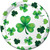 Clover Crazy Irish Shamrock St. Patrick's Day Holiday Party 7" Dessert Plates