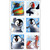 Happy Feet Two 2 Movie Cartoon Penguins Birthday Party Favor Scrapbook Stickers