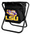 LSU Tigers NCAA College Tailgate Quad Cooler Chair BLACK