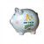 Oakland Athletics MLB Baseball Born to Be Piggy Bank