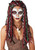 Voodoo Priestess Wig Queen Dreads Fancy Dress Halloween Adult Costume Accessory
