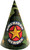 American Heroes Camo Military Camouflage Kids Birthday Party Favor Cone Hats