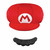 Mario Hat & Moustache Kit Nintendo Super Mario Brothers Child Costume Accessory