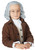 Benjamin Franklin Wig Bald Cap Fancy Dress Up Halloween Child Costume Accessory