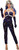 Celestial Blue Velvet Ruched Leggings Adult Costume Accessory