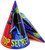 Top Secret Agent Detective Spy Kids Birthday Party Favor Gift Hat Cone Hats