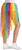 Rainbow Tie-On Bustle Suit Yourself Adult Costume Accessory