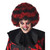 Spiral Clown Wig Adult Costume Accessory