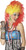 True Colors Wig Adult Costume Accessory