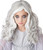 Glow in the Dark Ghost Wig Child Costume Accessory