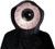 Optic Nerve Fright Light Mask Adult Costume Accessory