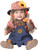 Lil' Cute Scarecrow Child Costume